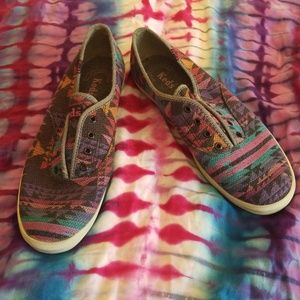 Aztec Print Slip On Keds